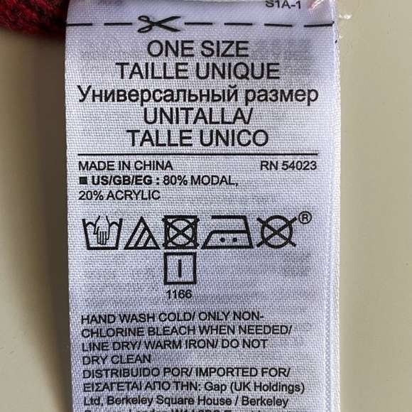 GAP Fringed Trim Scarf - Picture 5 of 5